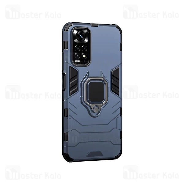 گارد ضد ضربه انگشتی Xiaomi Redmi Note 11 Pro Global / 11 Pro 5G Black Panther KEYSION Armor Ring