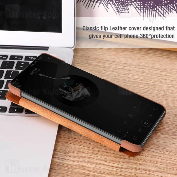 کیف چرمی نیلکین Xiaomi Redmi Note 11 Pro / Note 11E Pro Nillkin Qin Pro Leather دارای محافظ دوربین