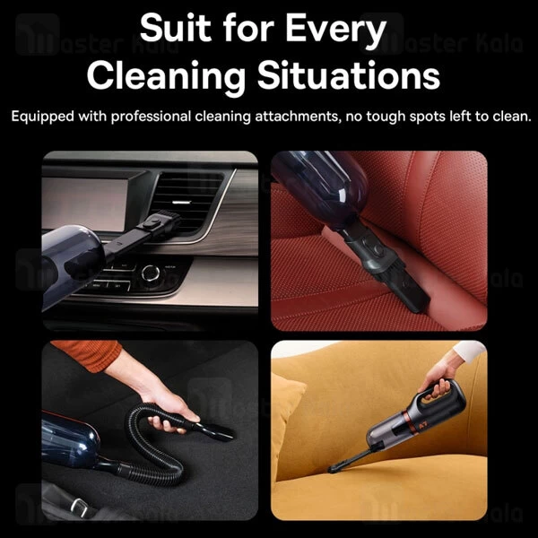 جارو شارژی ماشین بیسوس Baseus A7 VCAQ020013 توان 85 وات