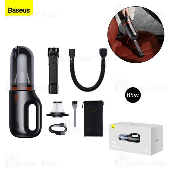 جارو شارژی ماشین بیسوس Baseus A7 VCAQ020013 توان 85 وات