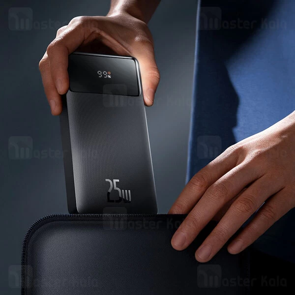 پاوربانک 20000 بیسوس Baseus Bipow PPBD020301 توان 25 وات با کابل