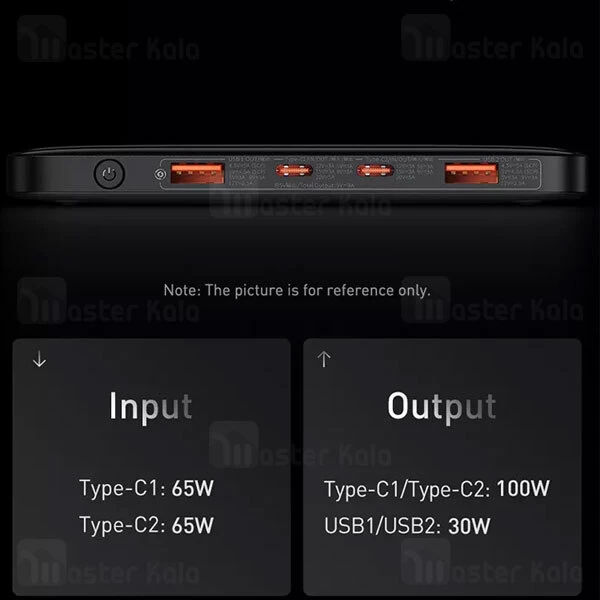 پاوربانک 20000 بیسوس Baseus Blade PPBLD100-X توان 100 وات با کابل