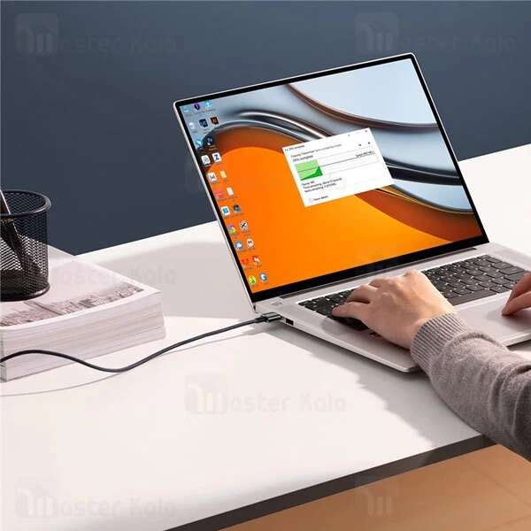 کابل لایتنینگ هوشمند بیسوس Baseus CATS000401 Explorer طول 1 متر توان 2.4