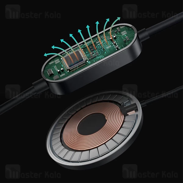 شارژر وایرلس مگنتی بیسوس Baseus CCJJ010001 Simple Mini 2 توان 15 وات
