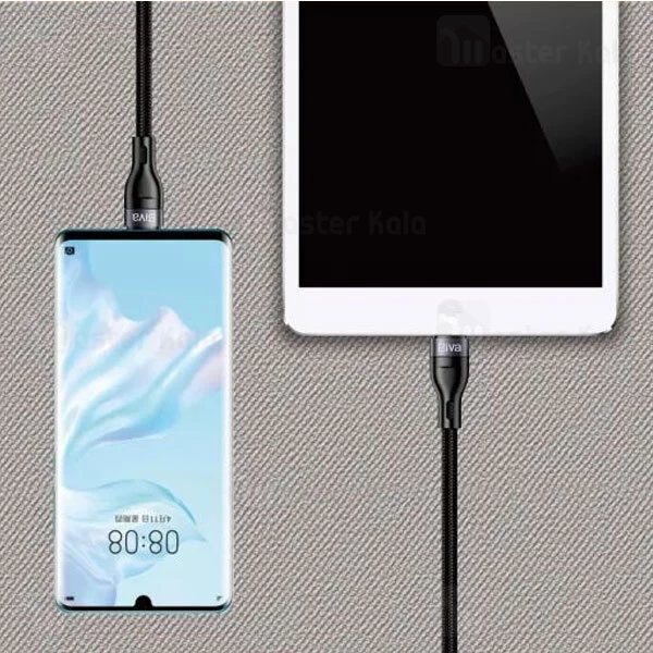 کابل لایتنینگ بیوا Biva C-08L طول 1.2 متر شدت جریان 2.4 آمپر