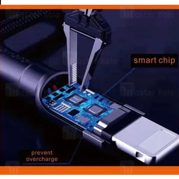 کابل لایتنینگ به Type C بیوا Biva C-15CL طول 1.2 متر شدت توان 20 وات