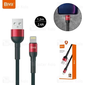 کابل لایتنینگ بیوا Biva C-15L طول 1.2 متر شدت جریان 2.4 آمپر