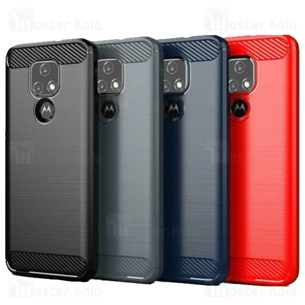 قاب فیبر کربنی موتورولا Motorola Moto E7 Rugged Armor Fiber Carbon