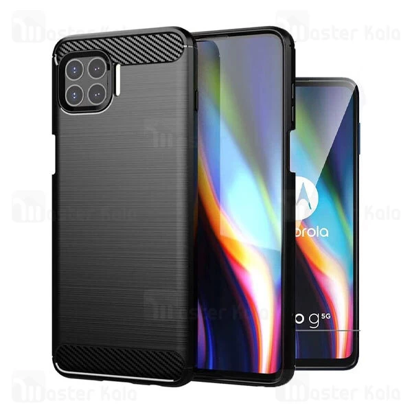 قاب فیبر کربنی موتورولا Motorola Moto G 5G Plus Rugged Armor Fiber Carbon