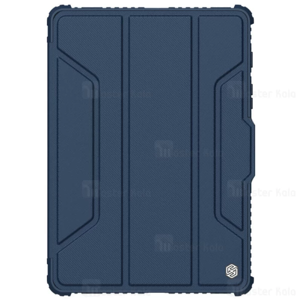 کاور چرمی هوشمند نیلکین سامسونگ Samsung Galaxy Tab S8 Plus Nillkin Bumper Leather Case Pro