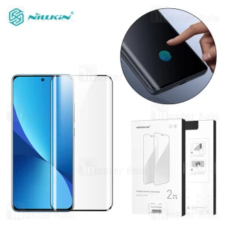 پک 2تایی محافظ صفحه خمیده تمام صفحه تمام چسب نیلکین Xiaomi 12 / 12X Nillkin Impact