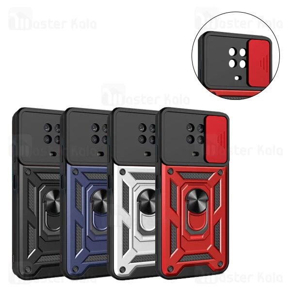 گارد محافظ ضد ضربه انگشتی نوکیا Nokia G20 / G10 SHUNIJA Armor Case دارای محافظ دوربین