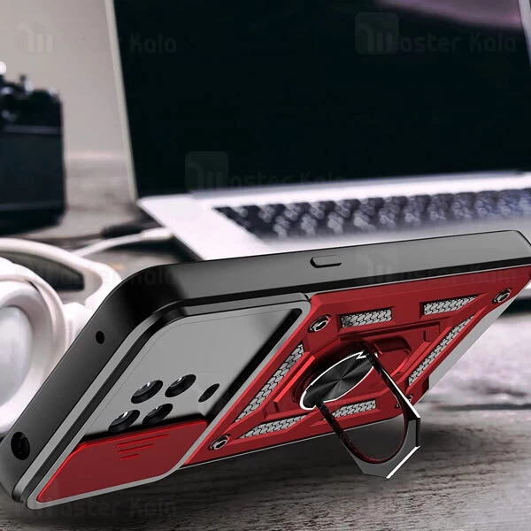 گارد محافظ ضد ضربه انگشتی نوکیا Nokia G20 / G10 SHUNIJA Armor Case دارای محافظ دوربین