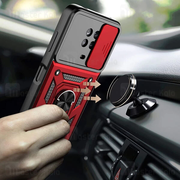 گارد محافظ ضد ضربه انگشتی نوکیا Nokia G20 / G10 SHUNIJA Armor Case دارای محافظ دوربین