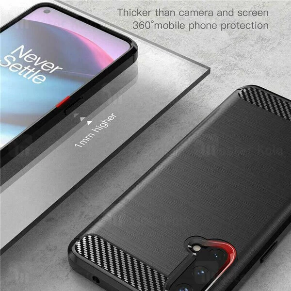 قاب فیبر کربنی وان پلاس OnePlus Nord CE 5G Rugged Armor Fiber Carbon