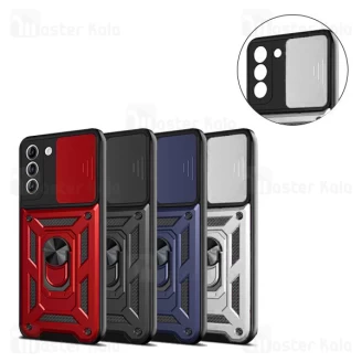 گارد محافظ ضد ضربه انگشتی Samsung Galaxy S21 FE 5G SHUNIJA Case دارای محافظ دوربین