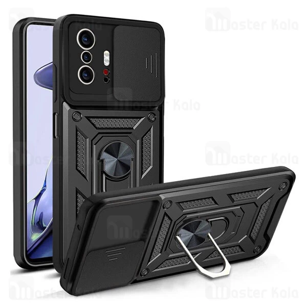 گارد محافظ ضد ضربه انگشتی Xiaomi 11T / 11T Pro SHUNIJA Armor Case دارای محافظ دوربین