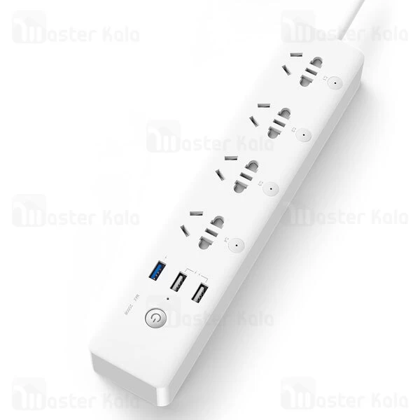 چندراهی برق هوشمند شیائومی Xiaomi Gosund CP5 دارای 3 پورت USB