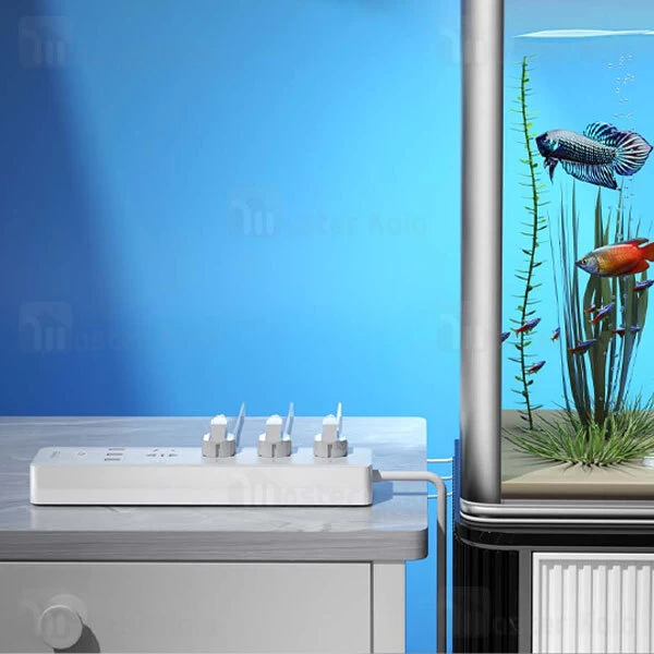 چندراهی برق هوشمند شیائومی Xiaomi Gosund CP5 دارای 3 پورت USB