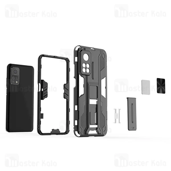 گارد ضد ضربه استند دار شیائومی Xiaomi Mi 10T / Mi 10T Pro 5G / Redmi K30S SuperSonic Case