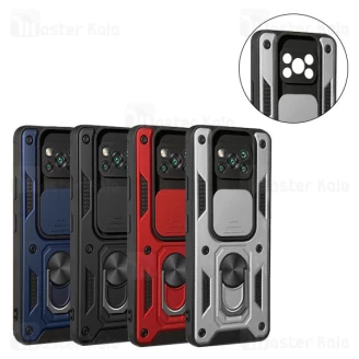 گارد محافظ ضد ضربه انگشتی Xiaomi Poco X3 / X3 NFC / X3 Pro SHUNIJA Armor Case دارای محافظ دوربین