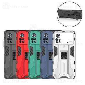 گارد ضد ضربه استند دار شیائومی Xiaomi Poco X4 Pro 5G SuperSonic Case