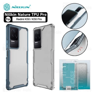 قاب ژله ای نیلکین شیائومی Xiaomi Redmi K50 / K50 Pro Nillkin Nature TPU Pro Case