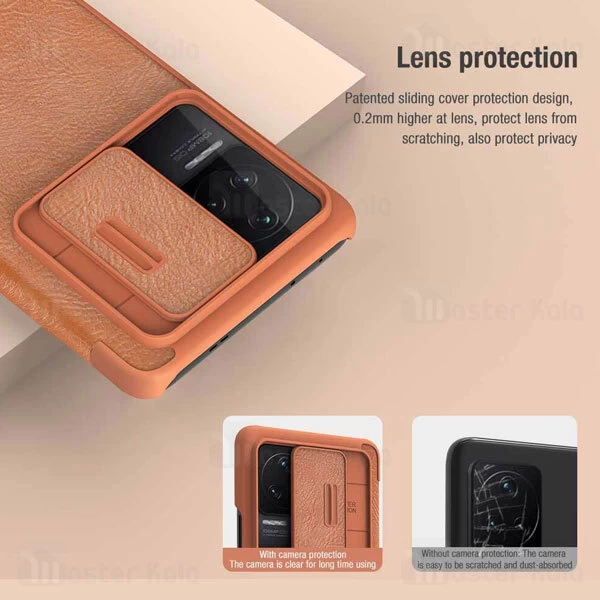 قاب چرمی نیلکین Redmi K50 Pro