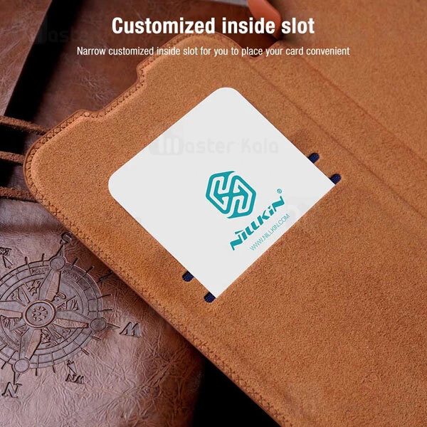 قاب چرمی نیلکین Redmi K50 Pro