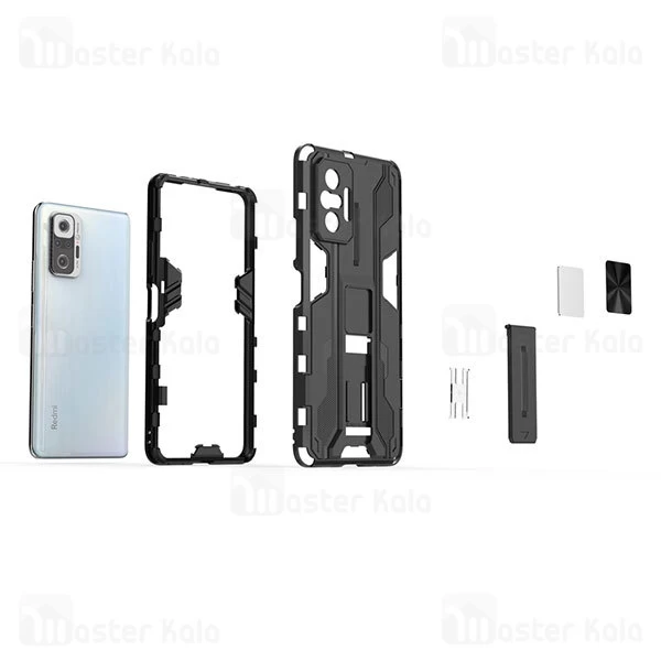 گارد ضد ضربه استند دار Xiaomi Redmi Note 10 Pro / Note 10 Pro Max SuperSonic