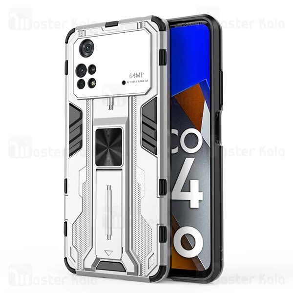 گارد ضد ضربه استند دار شیائومی Xiaomi Poco M4 Pro SuperSonic Case