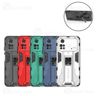 گارد ضد ضربه استند دار شیائومی Xiaomi Poco M4 Pro SuperSonic Case