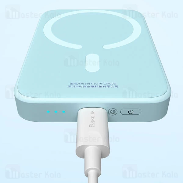 پاوربانک وایرلس 6000 مگنتی بیسوس Baseus PPCX020001