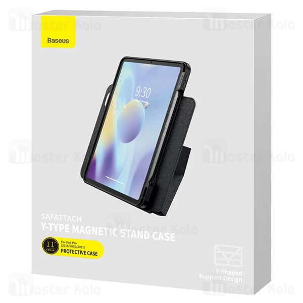 کیف چرمی هوشمند بیسوس اپل Apple iPad Pro 11 Baseus ARCX010013