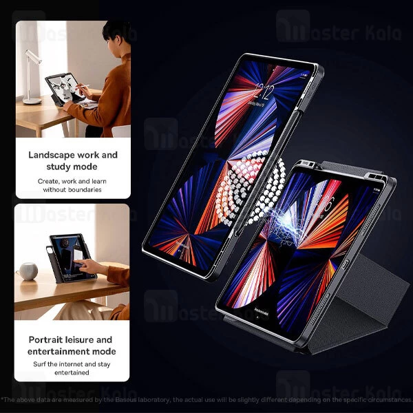 کیف چرمی هوشمند بیسوس اپل Apple iPad Pro 11 Baseus ARCX010013