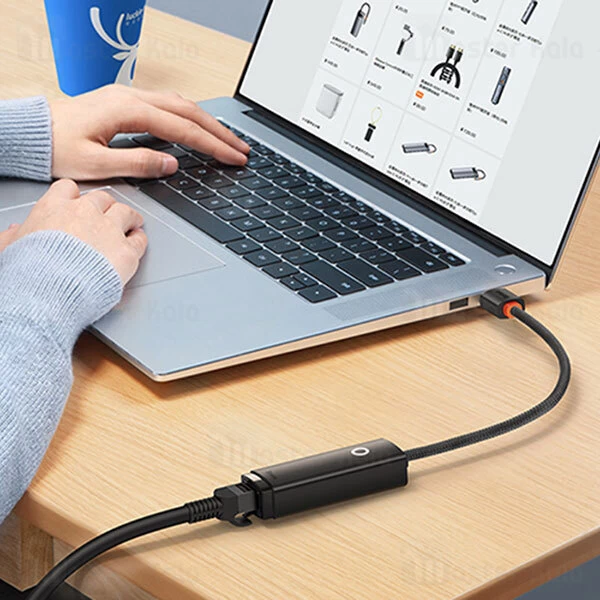 کابل تبدیل USB به LAN بیسوس Baseus WKQX000001