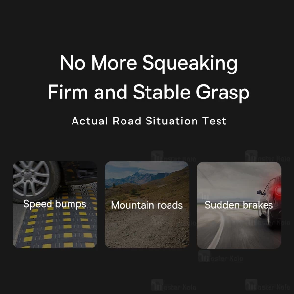 هولدر و شارژر وایرلس بیسوس Baseus Wisdom CGZX000101 توان 15 وات