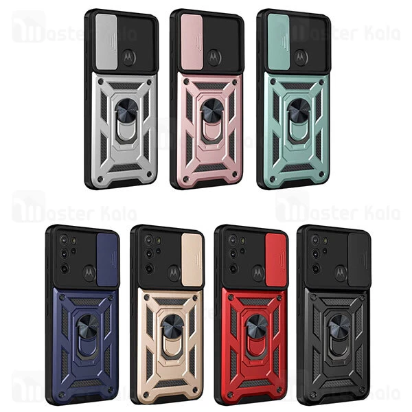 گارد محافظ ضد ضربه انگشتی Motorola Moto G60S SHUNIJA Case دارای محافظ دوربین