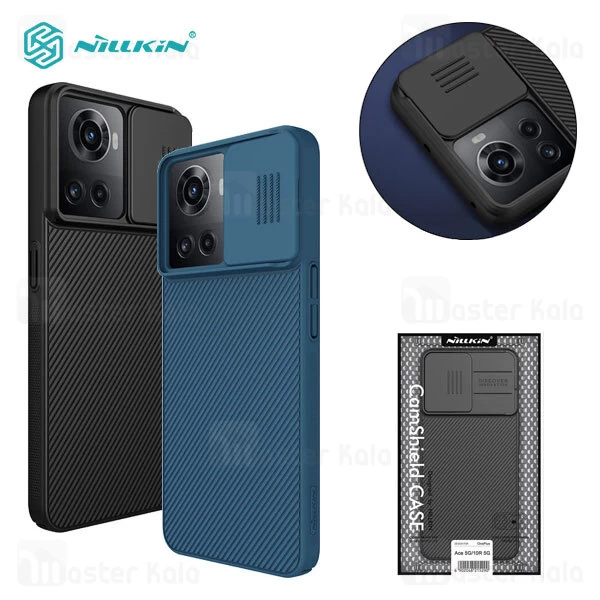 قاب محافظ نیلکین وان پلاس OnePlus Ace 5G / 10R 5G Nillkin CamShield Case دارای محافظ دوربین