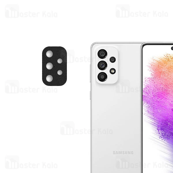 محافظ لنز فلزی دوربین موبایل سامسونگ Samsung Galaxy A73 5G Metal Lens 