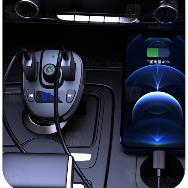 شارژر فندکی و پخش کننده بلوتوث ایکس او XO BCC05 توان 18 وات