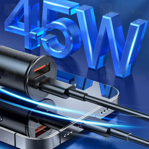 شارژر فندکی ایکس او XO CC43 توان 45 وات