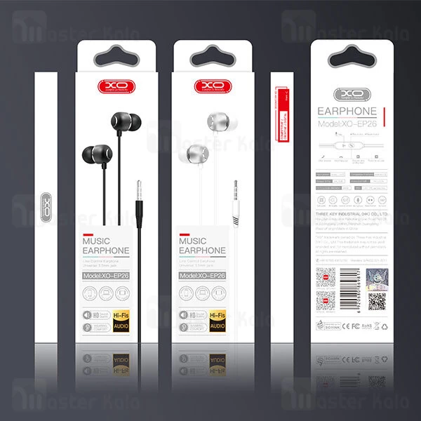 هندزفری سیمی ایکس او XO EP26