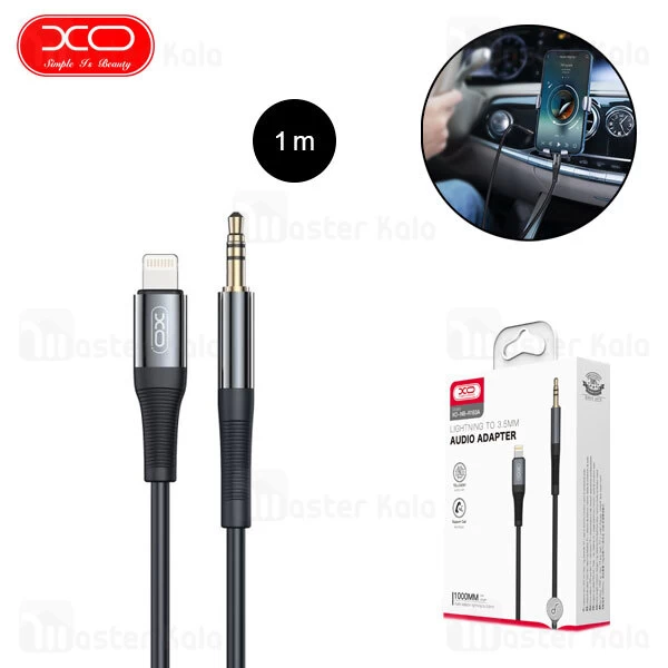 کابل لایتنینگ به AUX ایکس او XO NB-193A طول 1 متر