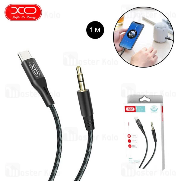 کابل Type C به AUX ایکس او XO NB-R155B طول 1 متر