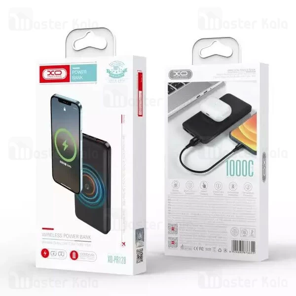 پاوربانک وایرلس 10000 ایکس او XO PR128 توان 22.5 وات