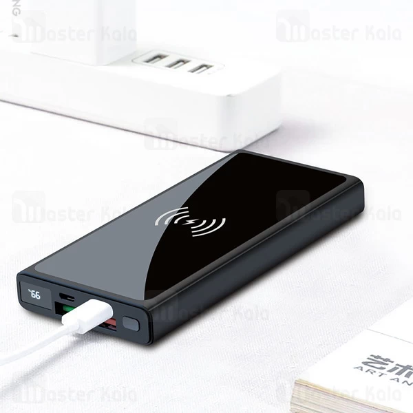 پاوربانک وایرلس 10000 ایکس او XO PR141 توان 22.5 وات