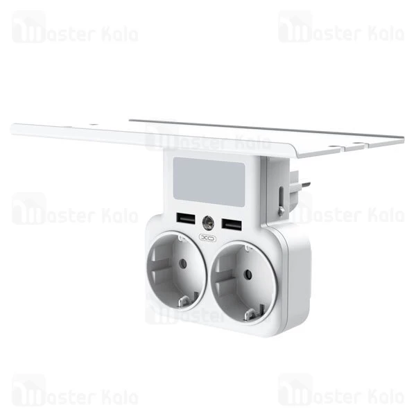 چندراهی برق و شارژر ایکس او XO WL09 دارای 2 پورت USB