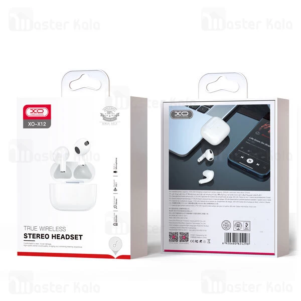 هندزفری بلوتوث دوگوش ایکس او XO X12