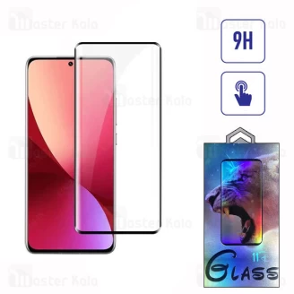محافظ صفحه شیشه ای تمام صفحه تمام چسب خمیده Xiaomi 12 Pro Curved Glass